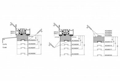 Substructures for windows and doors in systems SP, GN, GT