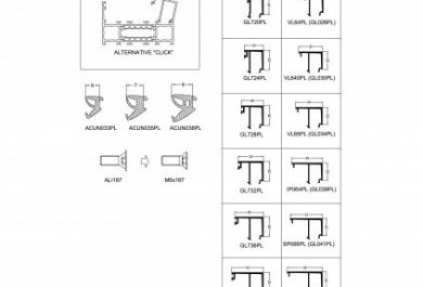 New shape of glazing beads